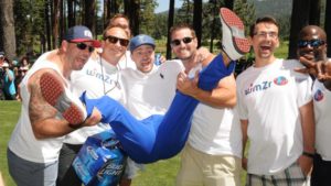 Lots of fun with Justin Timberlake at American Century Celebrity Golf Tournament at Edgewood, Tahoe