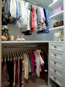 Little girls' closet design