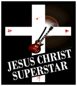 Poster for a play of Jesus Christ Superstar at the Duke Theater at Lake Tahoe Community College