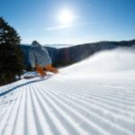 groomed trails for skiers