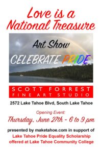 Art Show Celebrate Pride poster