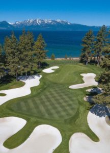 Beautiful Tahoe's Edgewood Golf Course 16th Hole