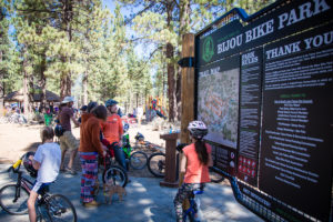 Bijou Bike Track in beautiful Tahoe