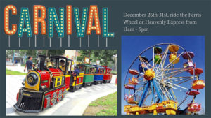 Winter holidays Carnival in Heavenly Village